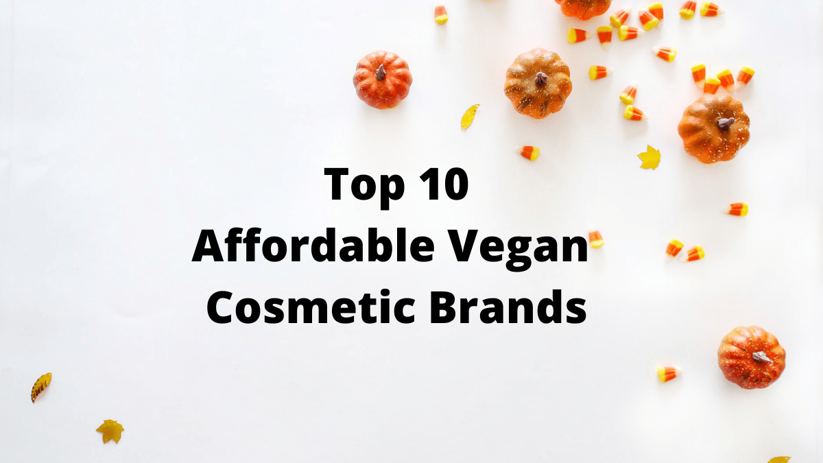 Top 10 Affordable Vegan Cosmetic Brands