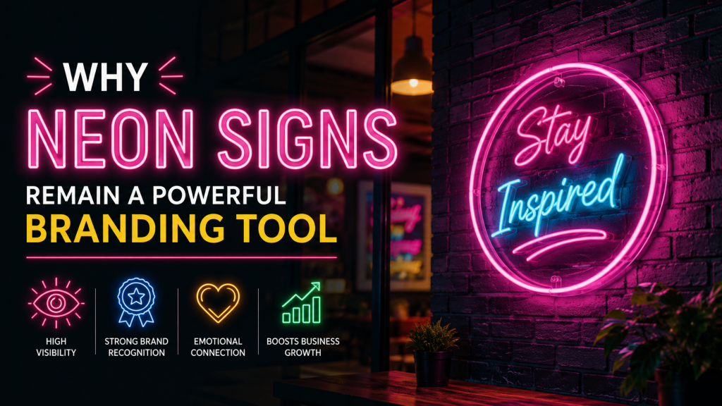 Why Neon Signs Remain a Powerful Branding Tool
