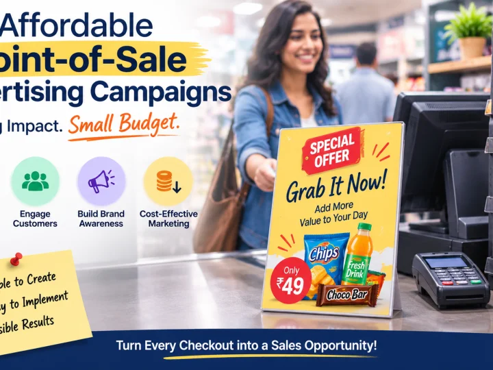 Affordable Point-of-Sale Advertising Campaigns