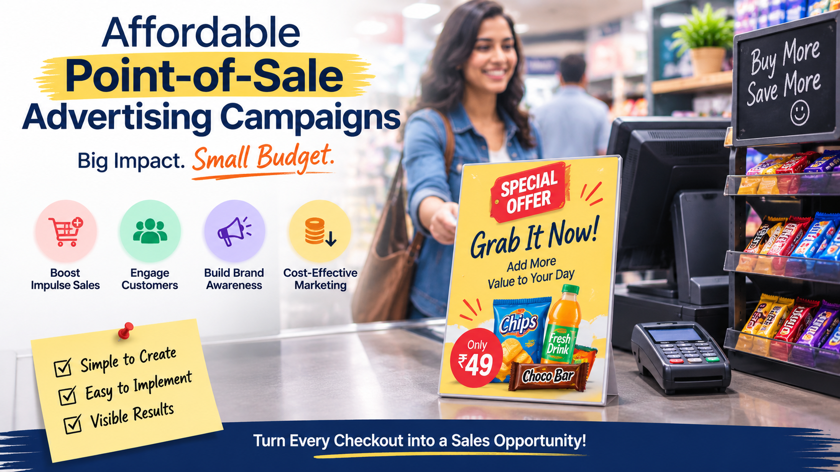 Affordable Point-of-Sale Advertising Campaigns